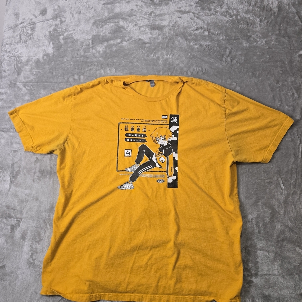 Demon Slayer Zenitsu Agatsuma Anime Graphic Tee Shirt